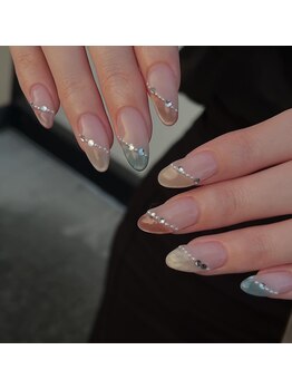 夏 シンプル 上品アート