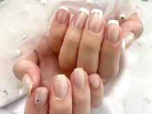 プティ アイビューティ 北浜店(peTiT eyebeauty)/アシンメトリー　フレンチ