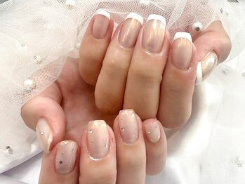 プティ アイビューティ 北浜店(peTiT eyebeauty)/アシンメトリー　フレンチ