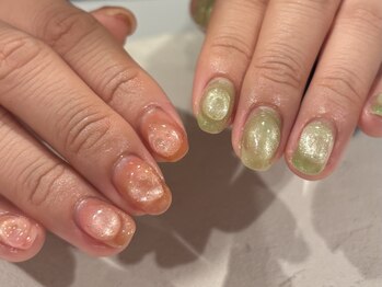 ぷっくりネイル