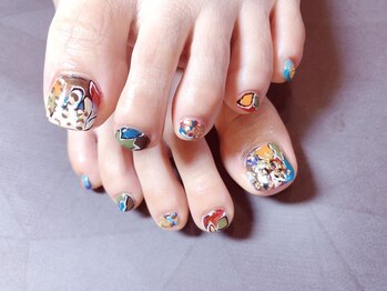 ピピランチェ(PIPIRANCHE)/個性派フットネイル