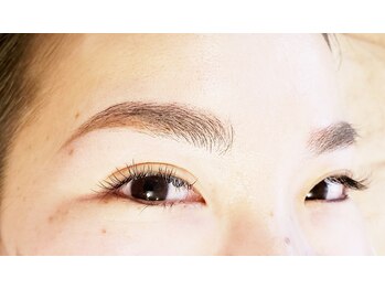 ヘアセットアンドアイラッシュ エル(Hairset & eyelash L)/美眉WAX+リフト　エク両眼100本