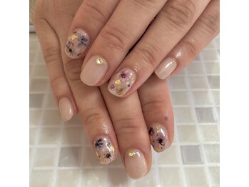 ココ ネイル(Coco Nail)/フラワーワンカラー