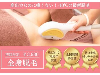 エステティック レイビス 青森店(RAYVIS)/贅沢に全身ぐるっと脱毛