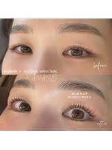 ノン(Non.)/デザインまつげパーマ上下