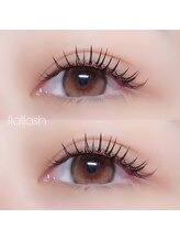 アイニーク(I'neek eyelash&eyebrow salon)/フラットラッシュ120本