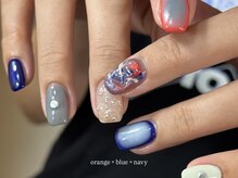 ルカ 原宿(lux)/個性派ニュアンスネイル