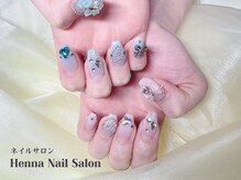 ヘンナコンス(Henna Kongs)/ふんわりブルーとピンクの世界☆