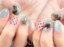 ヌル ネイル 新宿(NURU NAIL)/個性派/うちの子/シール/新宿