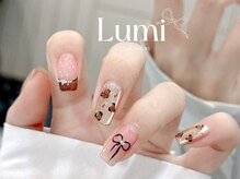 Lumi Nail 大宮東口店 ～韓国ネイル・ワンホンネイル・スカルプネイル～/ヒョウ柄ネイル