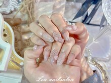 レアネイル 渋谷店(Le’a nail)/バラ持ち込みデザイン☆