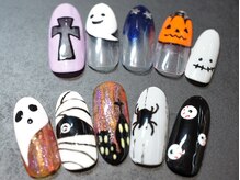 ネイルサロン マハロ 横浜四季の森フォレオ店(Nail Salon Mahalo)/ハロウィンネイル
