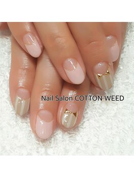 ネイルサロン コットンウィード(Nail Salon COTTON WEED)/たてボーダー
