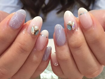 ヘアーアンドネイルマニッシュ(hair＆nail Manish)/天然石ネイル