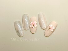 エムアンドディビューティサロン 銀座店(M&D)/【定額ゴージャスネイル】