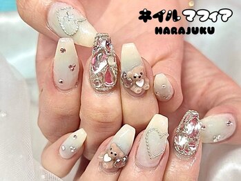 ネイルマフィア 原宿(NAIL MAFIA)/ワンホン/韓国/長さだし