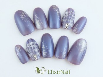 エリクサーネイル 五反田(Elixir Nail)/定額a シンプル/クーポン使用