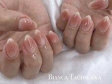 ビアンカ フロム中武立川店(Bianca)/ちゅるちゅるチークネイル¥6500