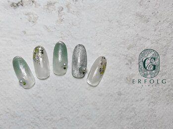 エアフォルクギンザ 横浜店(ERFOLG GINZA)/涼しげなグラデーションデザイン