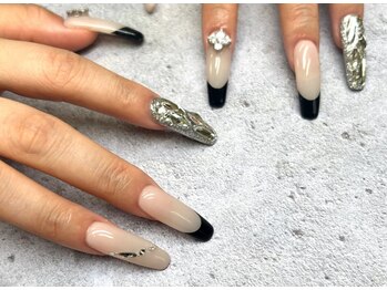 ネイルサロン北野坂/長さだし×持ち込み