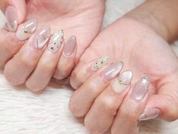 リリオン(RiLion)/ツヤ感ガーリーネイル マーボー