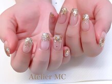 アトリエ エムシー 新富町(Atelier MC)/大人オフィスラメグラデーション