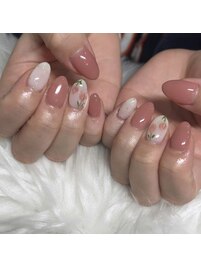 お花ネイル