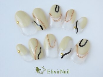 エリクサーネイル 池袋(Elixir Nail)/定額b カジュアル/クーポン使用