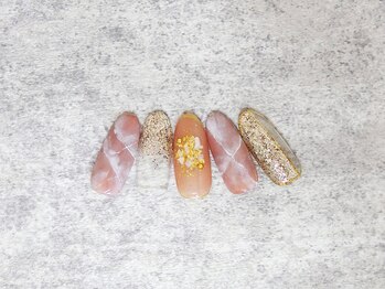 ティーエヌ 名古屋矢場町店/トレンドネイル¥5980