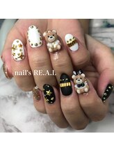 ネイルズリアル 倉敷(nail's RE.A.L)/モスキーノネイル