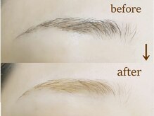 モア 北戸田店/眉毛カラー　1,500円