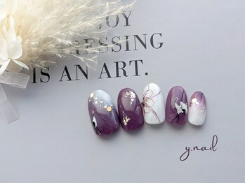 ワイネイル(Y.nail)/鶴ネイルデザイン