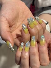 アタラクシア(Ataraxia)/ネオンイエロー×ギャラクシー