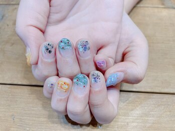 アトリエ ツメ(atelier TsuMe)/クリア/ヨーヨー/水滴/グラデ