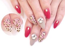 ネイルコレクション ベビーピンク(Baby Pink)/ジェル定額￥8990★レオパード