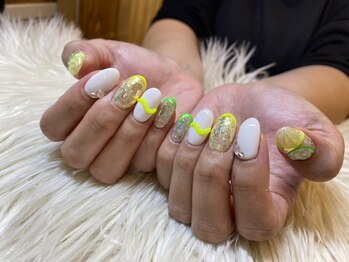 Summerキャンペーンネイル