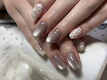 花梨(カリン)/豹柄ネイル