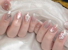 リッシュ ドゥ(RICHE deux)/お花見ピンクネイル
