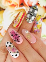 カラーズ 浜松店(colors)/春のフラワーネイル２０１８(^^)