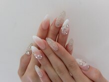 ネイルサロンミキ 横浜(MIKI)/3D花着物和柄ベイビーブーマー