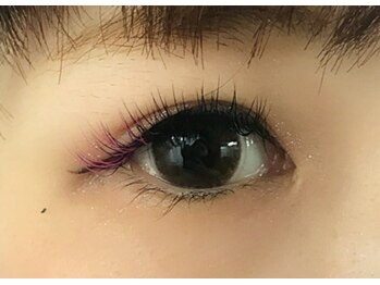 リシェルアイラッシュ 静岡駅前(Richelle eyelash)/ワンポイントカラー☆