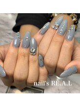 ネイルズリアル 倉敷(nail's RE.A.L)/キラキラネイル