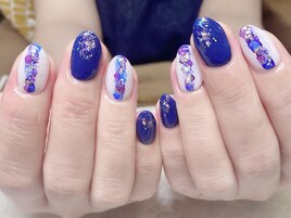 ネイビーネイル☆