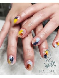 塗りかけnail♪