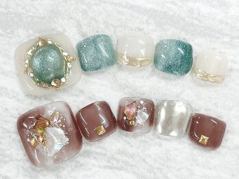 ネイルサロン レーヌ(nail salon Reine)/フット選べるデザイン