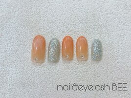 8月ハンドネイルデザイン☆