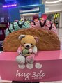 アジアンリラクゼーション ヴィラ 杉並区井荻店(asian relaxation villa) アイス屋さんの看板テディベアクマ好きなのでいい写真撮れました