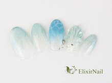 エリクサーネイル 渋谷(Elixir Nail)/定額bカジュアル/クーポン使用