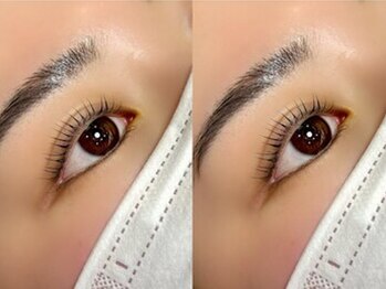 アンヘルハート(Angel heart)の写真/お顔の印象は8割は眉で決まる≪眉ワックス≫+コーティング剤でお仕上げまつげパーマは一回で垢抜け♪