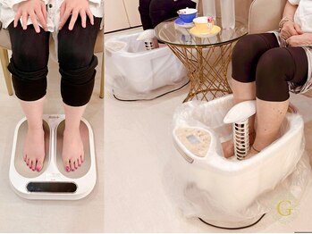 グランダム ローズの写真/県内取り扱い希少◎【本格デトックス超高濃度水素足湯ゴッドクリーナー】×【最新理学療法機器P-90】